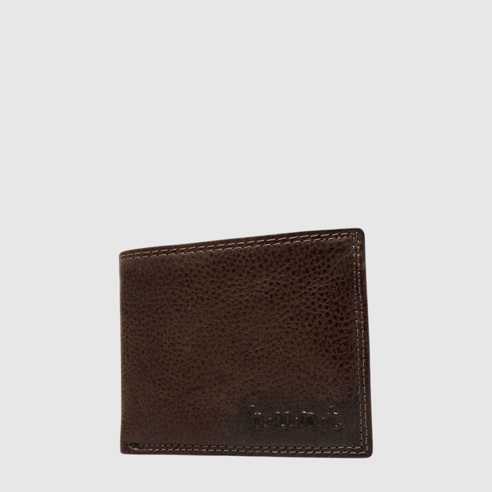 RFID Leather Wallet with Coin Pocket – H.U.N.T