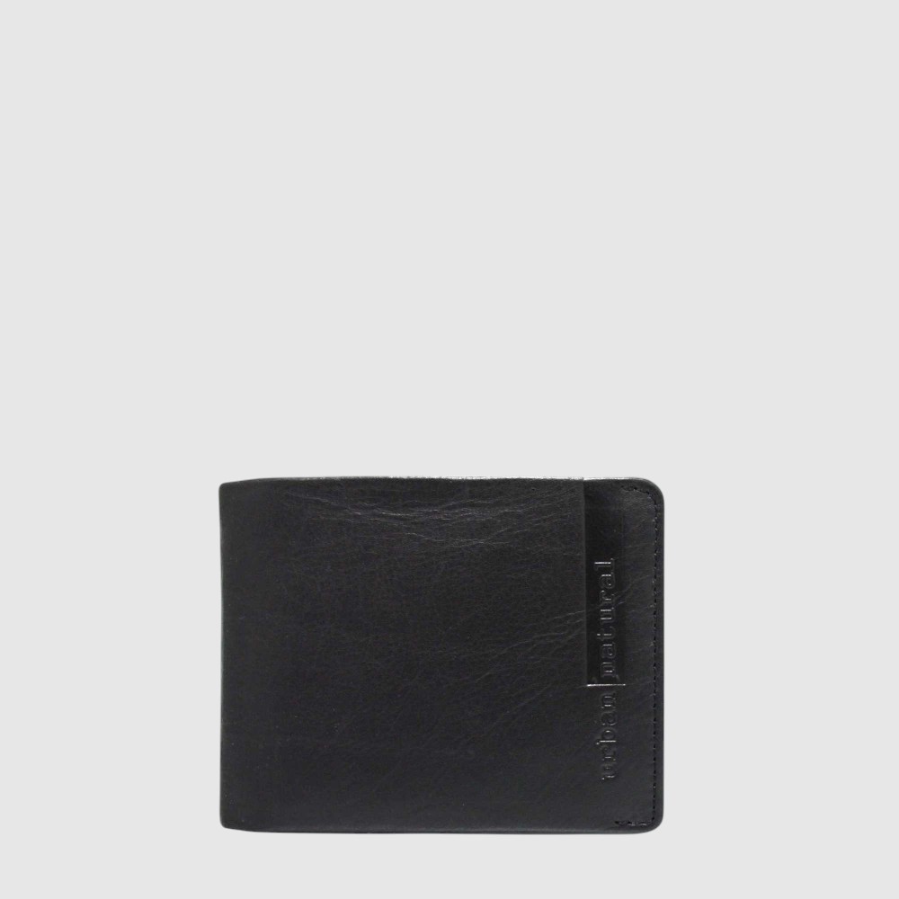 [133-HU118106-80] H.U.N.T. Urban Natural RFID Leather Wallet –