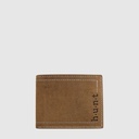 Portefeuille en cuir naturel RFID – H.U.N.T