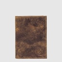 Porte-passeport en cuir naturel RFID - H.U.N.T