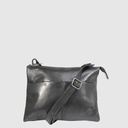 Sac à bandoulière en cuir à deux compartiments – H.U.N.T