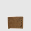 Natural leather money holder – H.U.N.T