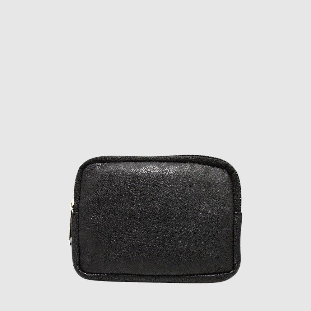 [133-MI537437-80] Porte-monnaie en cuir recyclé double compartiment - Moriati