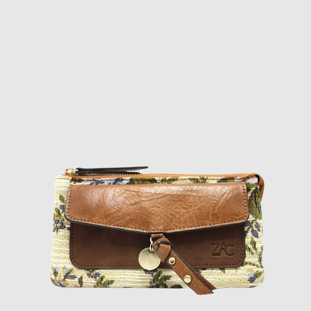 [148-P1357-22-01-126] PT SAC DOUBLE TAN FLEURI