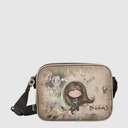 Sac à main triple compartiment avec bandoulière large – Collection REAL – Anekke