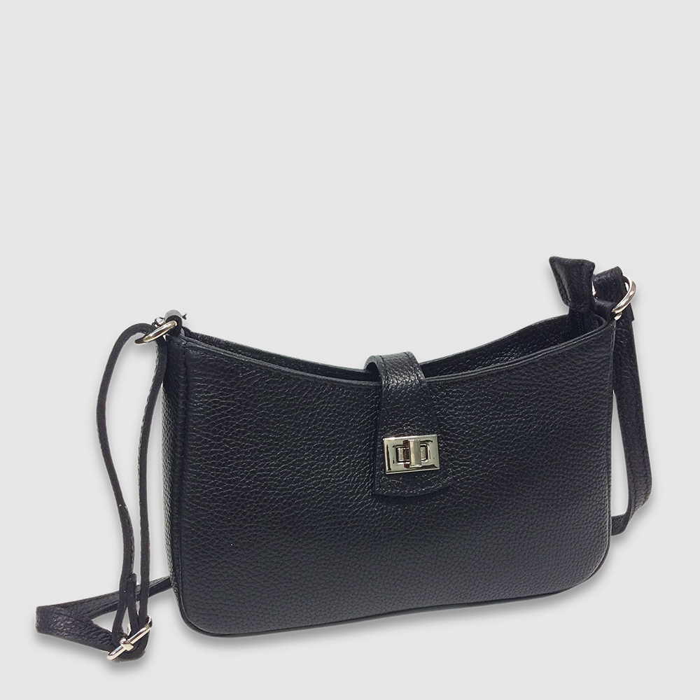 PALMA - Leather handbag with adjustable shoulder strap - The Trend