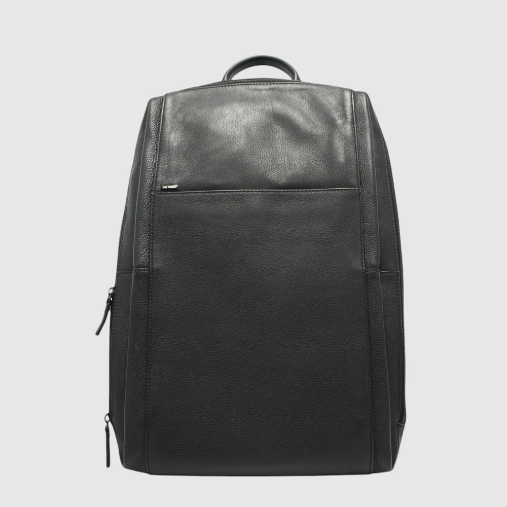 [155-1812719-80] Grand sac à dos en cuir avec section ordinateur – The Trend