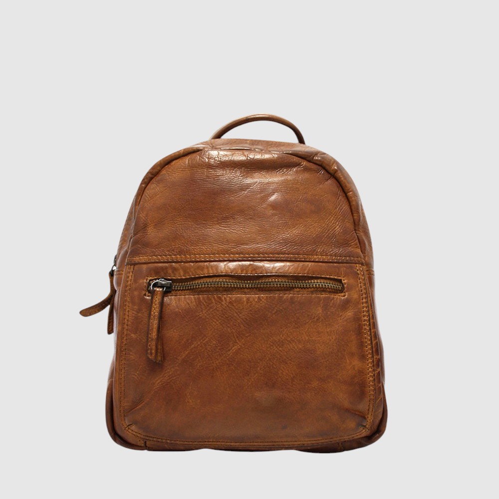 PARME - Sac à dos en cuir vintage - The Trend