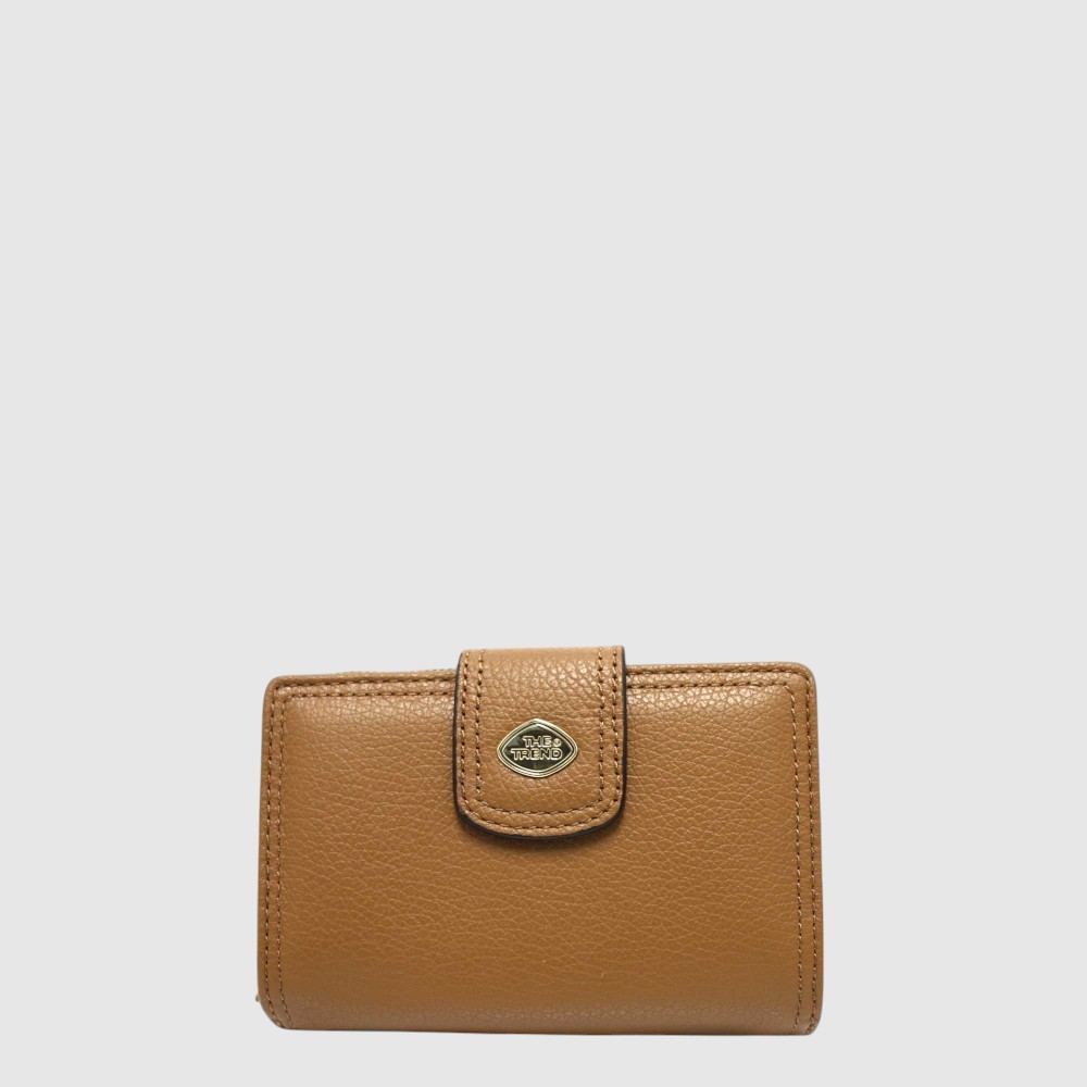 Short leather wallet with RFID protection – The Trend