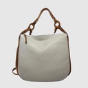 Sac à main en cuir 2 tons – The Trend