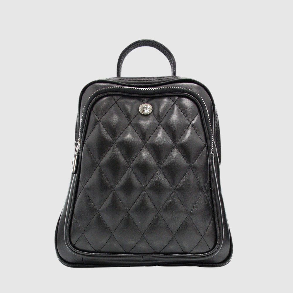 [155-3830112-80] RAVENNE - Quilted Leather Backpack – The Trend