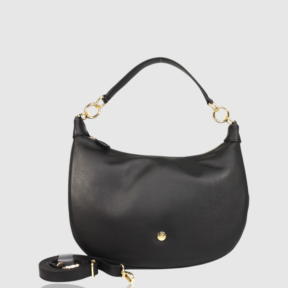[155-4343892-80] CARGO - Sac à main en cuir - The Trend (NOIR)