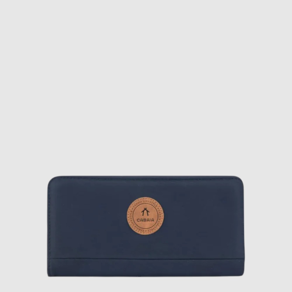 Portefeuille long en tissu Nara RFID - Cabaïa