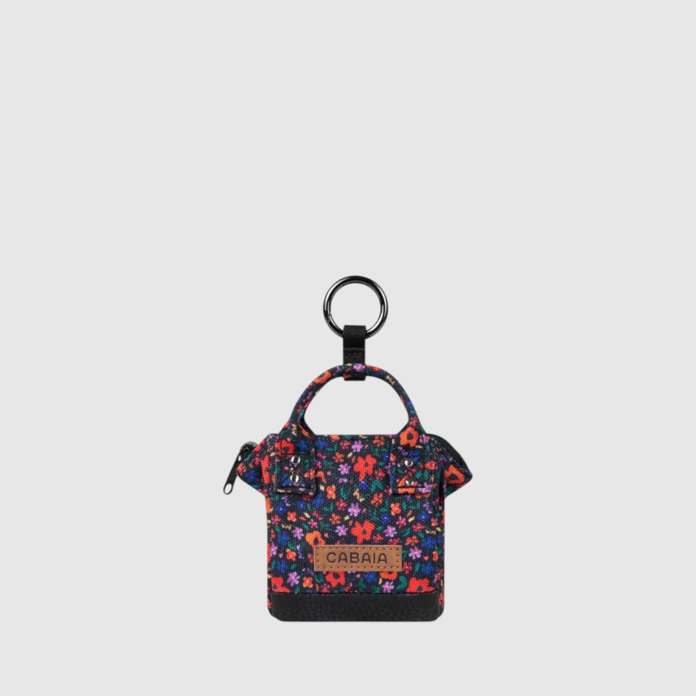 Mini pochette pour écouteur Maupiti avec attache pour sacs – Cabaïa