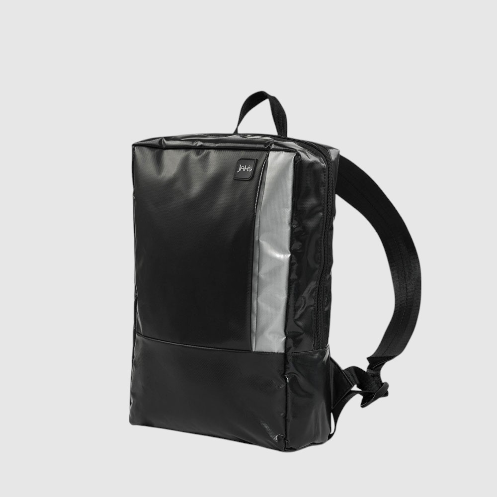 [5-TRAVELER-80] S.DOS RECYCLÉ IMPERMÉABLE JAK' (NOIR)