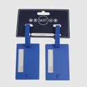 ETIQUETTE DE BAGAGE MAT