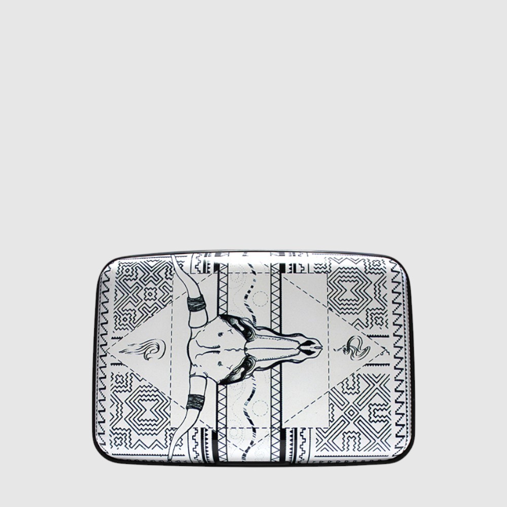 [121-BH002-240] P-CARTES RIGIDE ALUMINIUM RFID (GRIS)