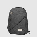 Sac monosangle à 3 boutons en nylon - Urbani