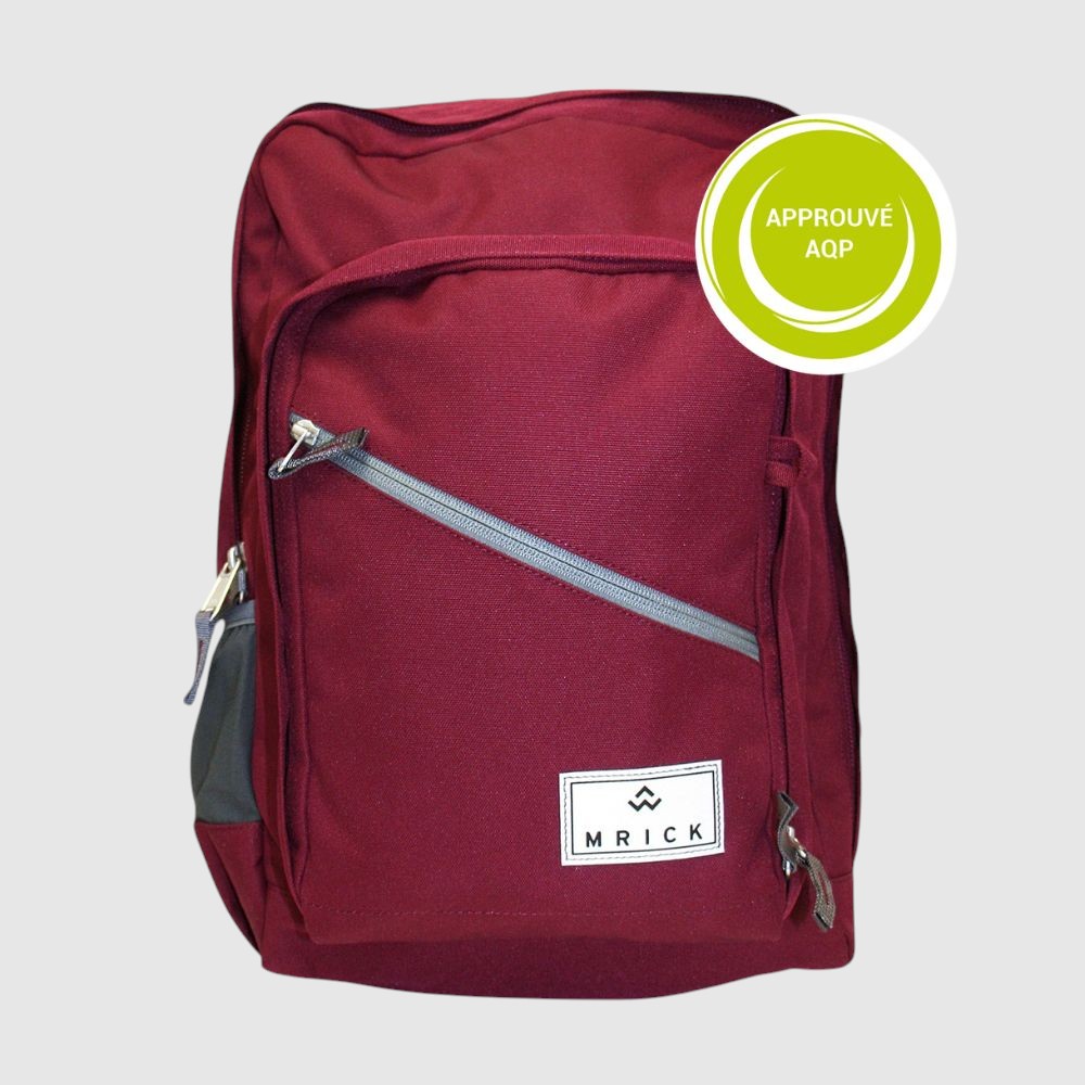 Sac à dos ergonomique 31 litres | Approuvé AQP | Compartiment ordinateur - MRICK