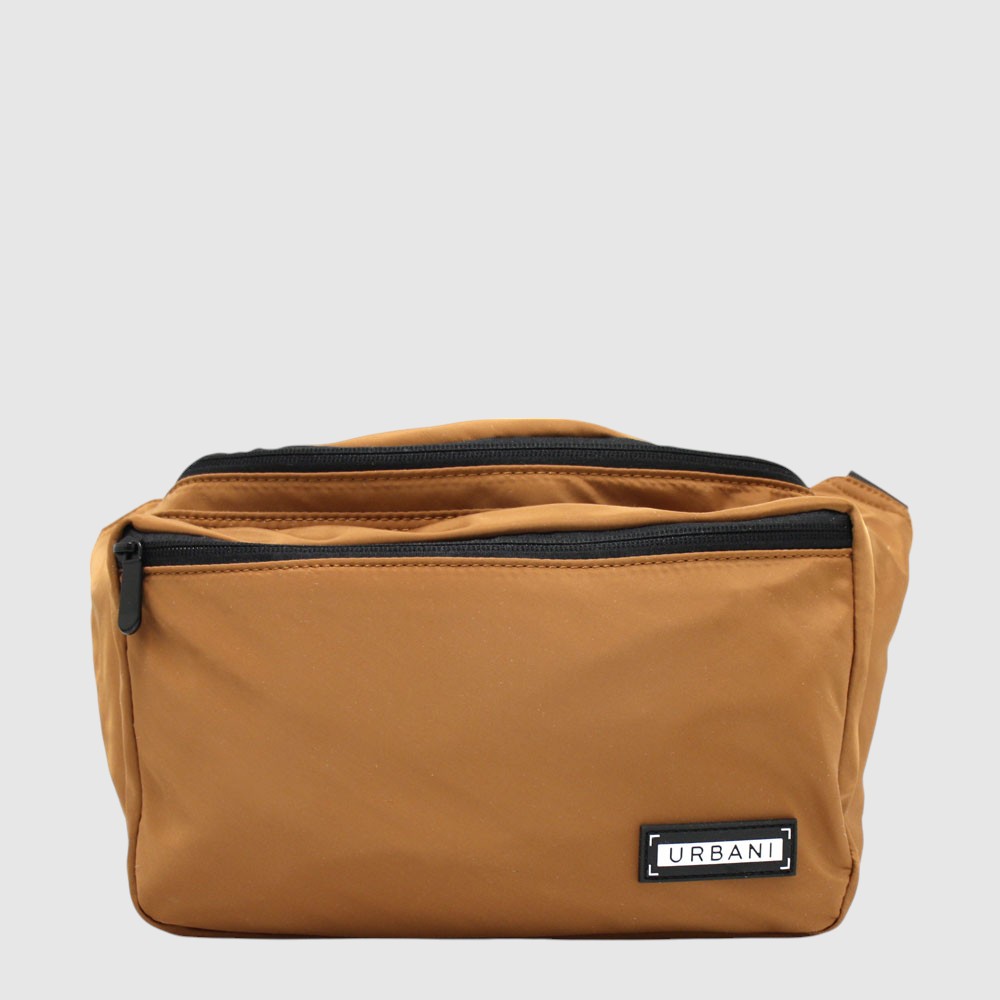 JOE - Sac de taille double compartiment en tissu – Urbani