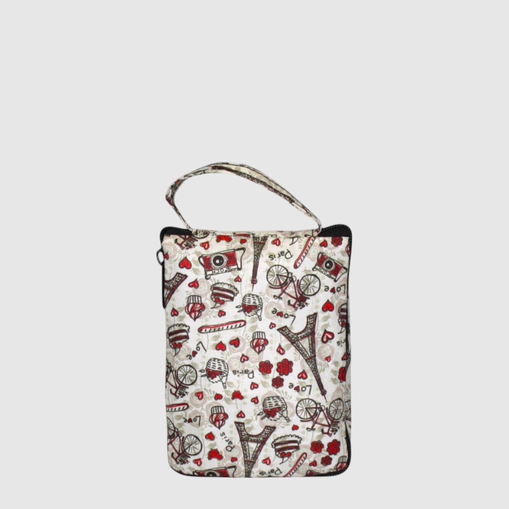 TOTE PLIABLE POCHETTE ZIPPER M