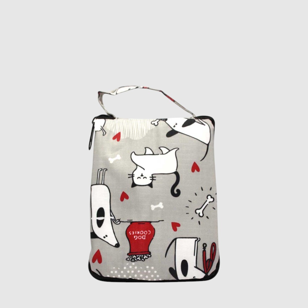 TOTE PLIABLE POCHETTE ZIPPER