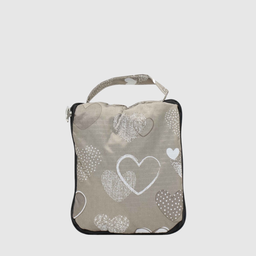 TOTE PLIABLE POCHETTE ZIPPER