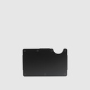 Porte-cartes en aluminium RFID avec élastique et clip à billet – MAT