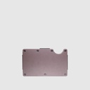 Porte-cartes en aluminium RFID avec élastique et clip à billet – MAT