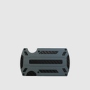 Aluminum RFID card holder with window and bill clip – MAT