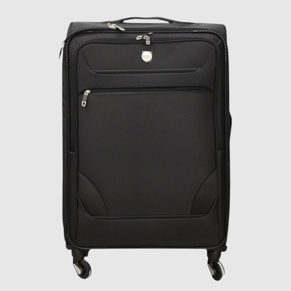 [132-LT9024-80] VALISE 24 POUCES/4 ROUES/MAT (NOIR)