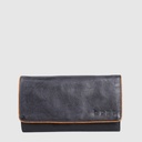 Hunt Long Washed Leather Wallet