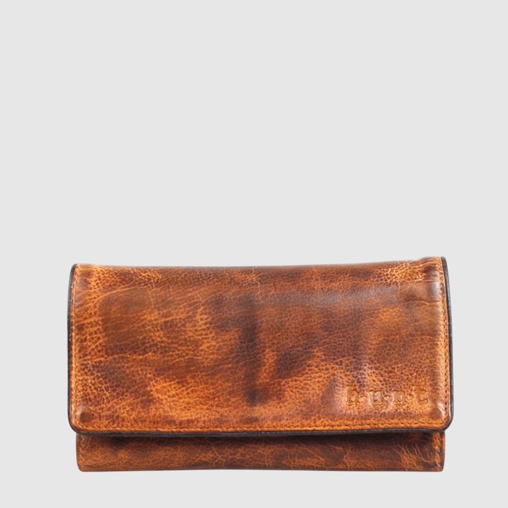 Hunt Long Washed Leather Wallet