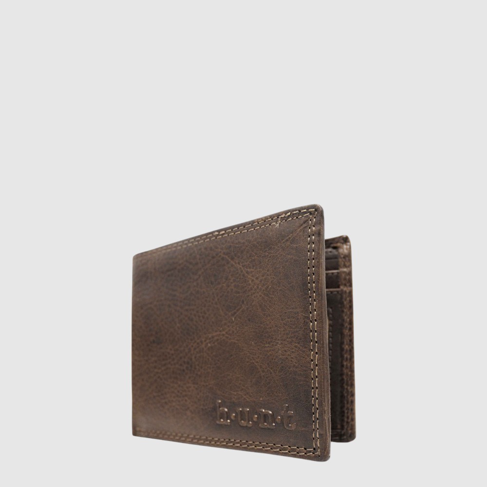 Portefeuille en cuir avec protection RFID – H.U.N.T