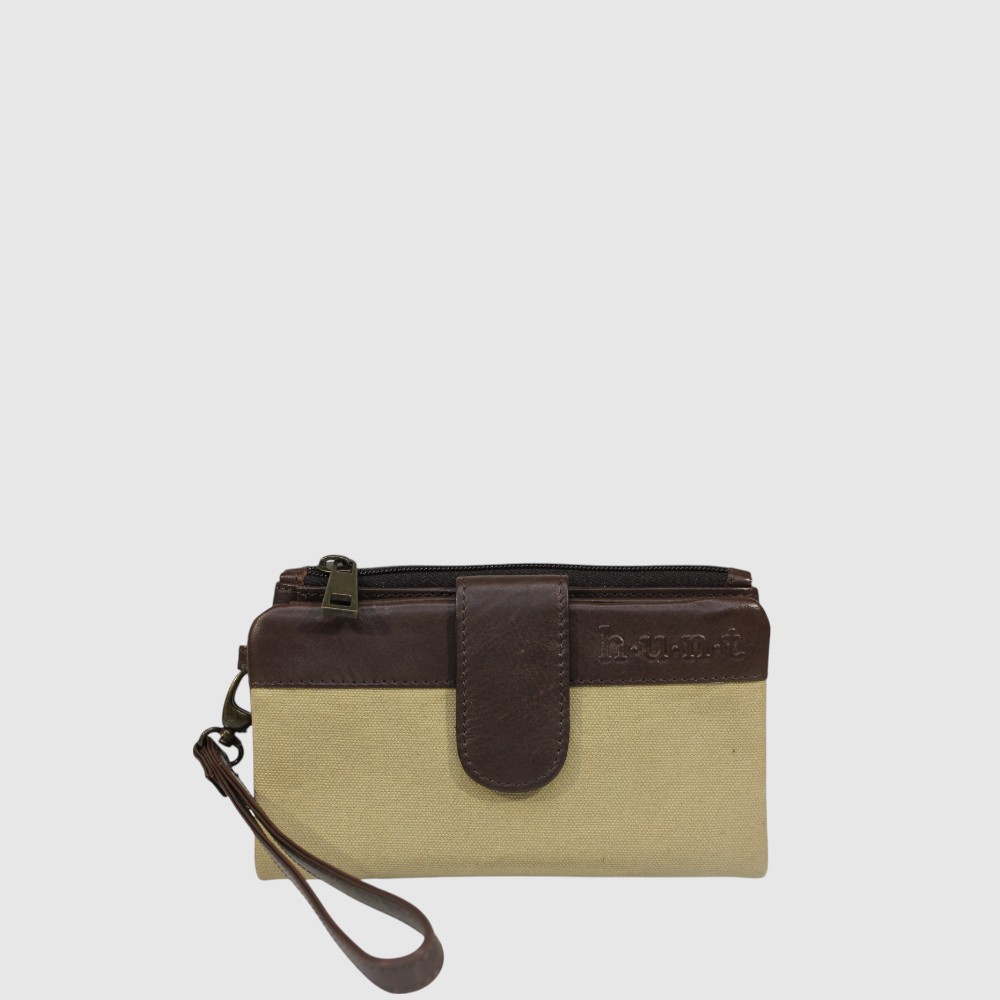 PORTEFEUILLE CANEVAS ET CUIR H