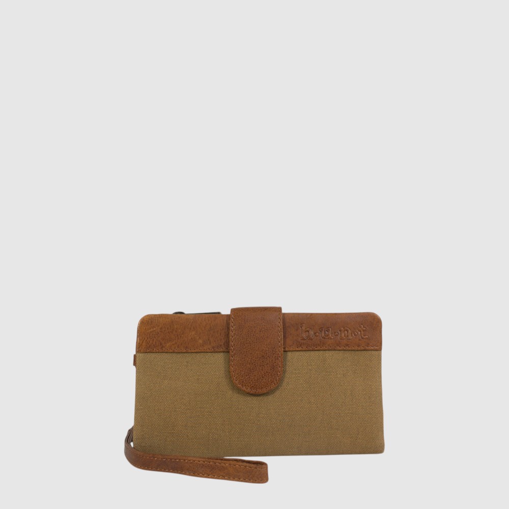 PORTEFEUILLE CANEVAS ET CUIR H