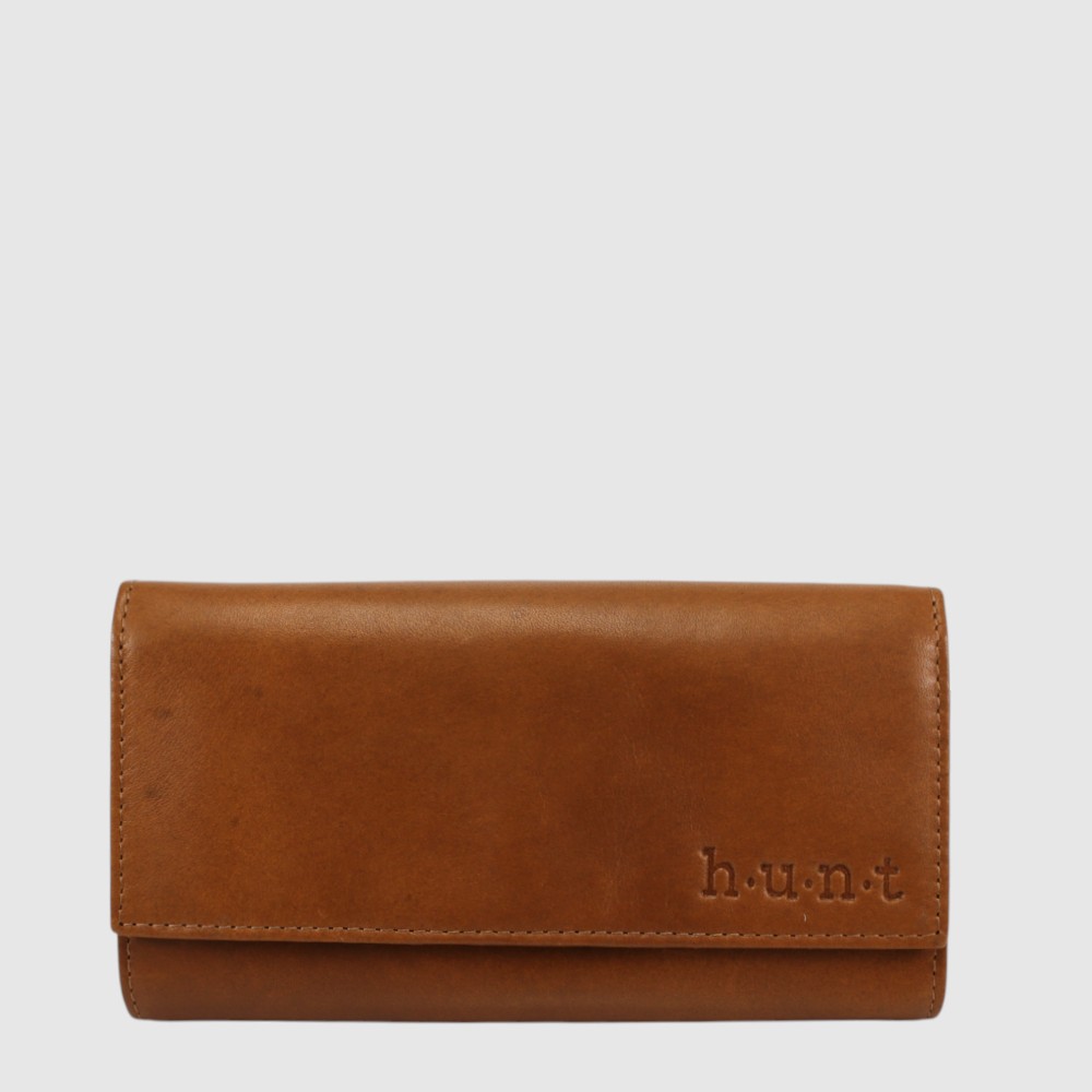 PORTEFE. LONG CUIR POLISH RFID