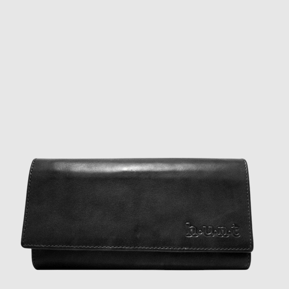 PORTEFE. LONG CUIR POLISH RFID