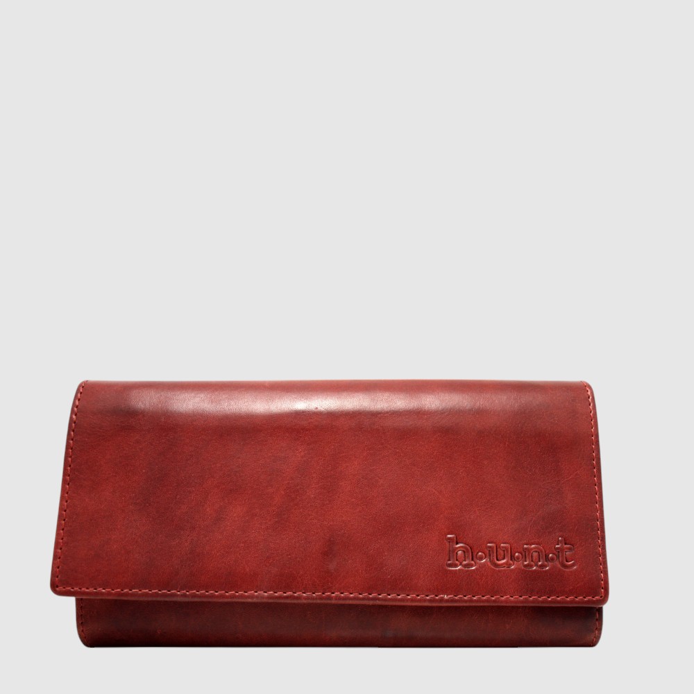 PORTEFE. LONG CUIR POLISH RFID