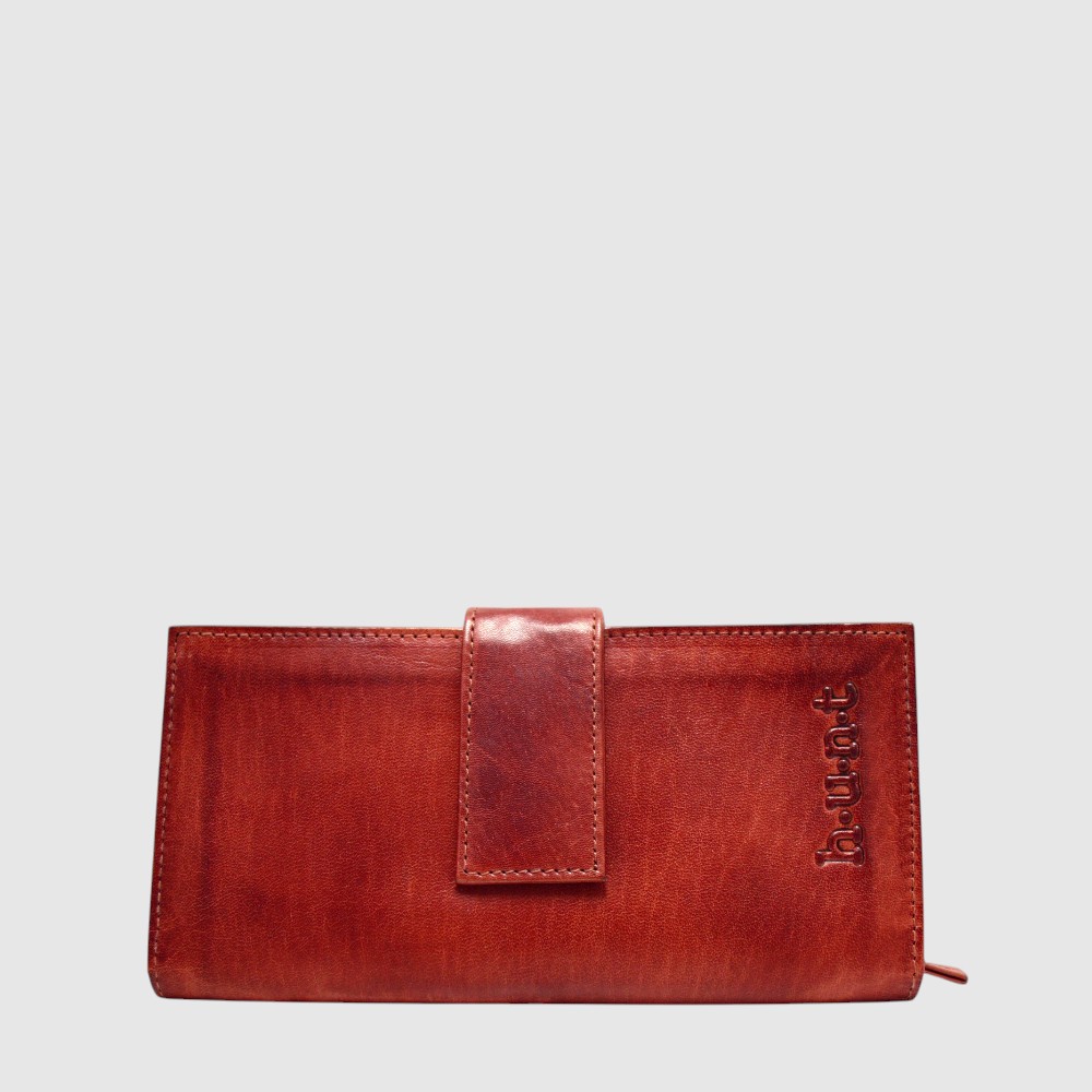 H.U.N.T. Double Long Leather RFID Wallet – H.U.N.T