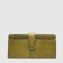 Portefeuille long en cuir RFID avec porte-cartes amovible – H.U.N.T