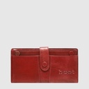 Portefeuille long en cuir RFID avec porte-cartes amovible – H.U.N.T