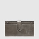 Long RFID leather wallet with removable card holder – H.U.N.T