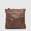 SAC A BANDOUIL.CUIR HUNT