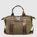 Leather and canvas travel bag – H.U.N.T