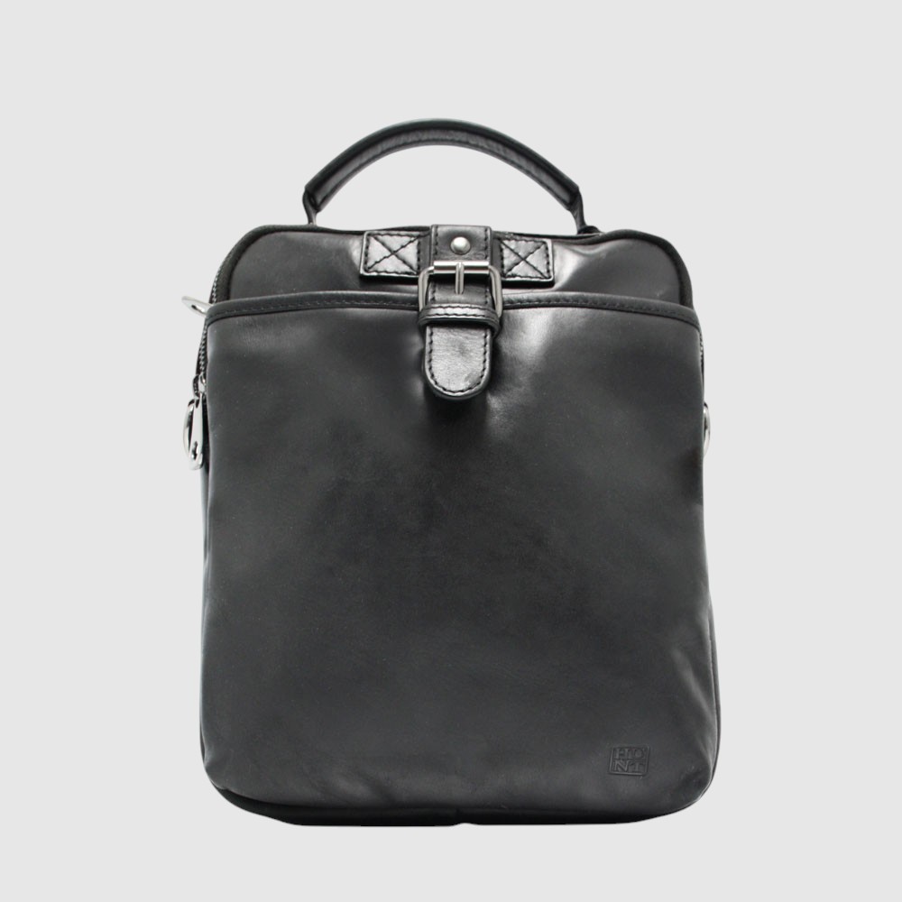 Sac en cuir double compartiment – H.U.N.T