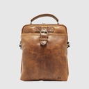 Double compartment leather bag – H.U.N.T