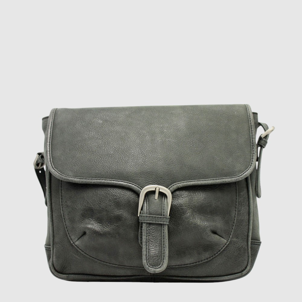 SAC A MAIN RABAT CUIR HUNT