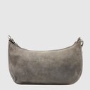 Half-moon leather handbag – H.U.N.T
