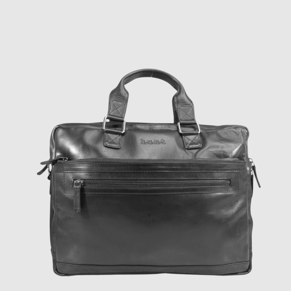 Porte-document en cuir avec compartiment pour ordinateur 15” – H.U.N.T